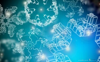 Christmas Snowflakes Wallpaper HD