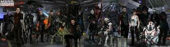 Mass Effect Occitania Twin Wolves Dual Screen By The Joeblack
