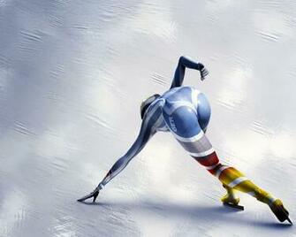 Speed Skating Wallpaper