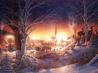 Vintage Christmas Background Wallpaper