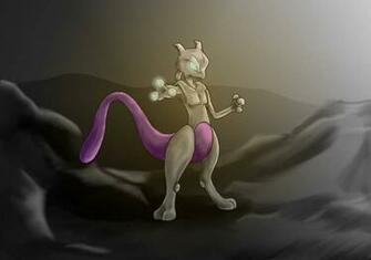 Mewtwo Pokemon Fanart