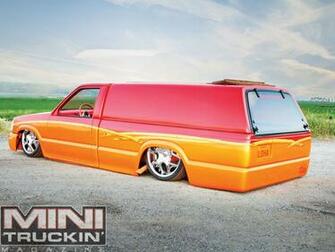 Mini Truckin Wallpaper Mazda B2000 Rear Angle