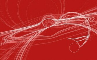 Red Swirl Wallpaper