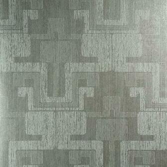 Geometric Grey And White Wallpaper R3904 Roll Contemporary