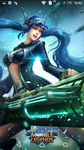 Black On Gaming Mobile Legend Wallpaper