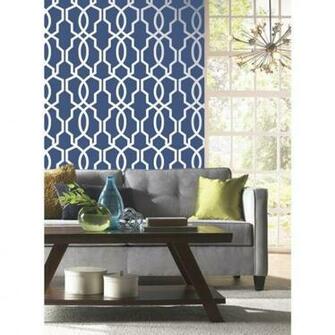 Geometrics York Wallcovering Ashford House Crown Wallpaper