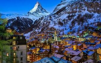 Wallpaper HD Zermatt Valley Switzerland Expert
