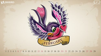 Smashing Magazine Desktop Wallpaper Calendar February