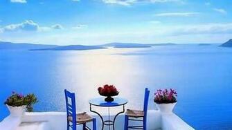 Santorini Wallpaper X