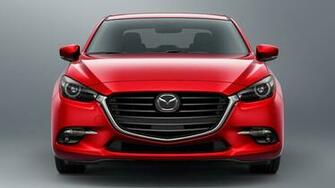 Mazda Sedan Car Front Red Color HD Wallpaper Cars