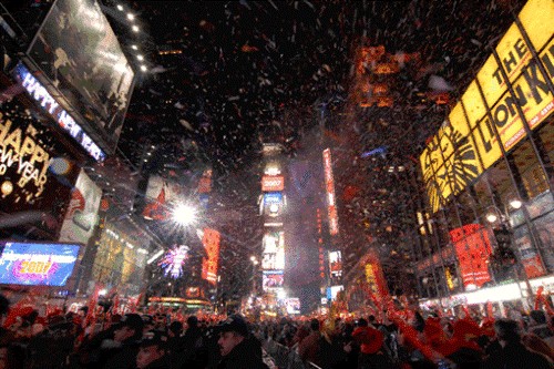 New Year S Eve In Times Square Wallpaper Greetings
