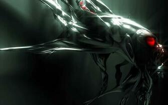 Alien Squid Wallpaper Background