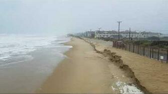Hurricane Jose S Waves Erode Beaches In Outer Banks N C The