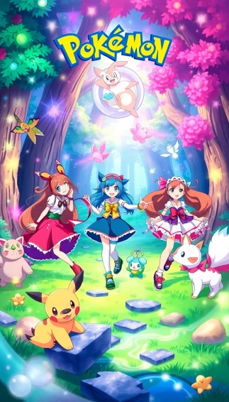 Pok Mon Girls Wallpaper