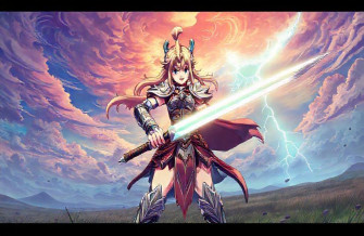 Anime Girl Warrior Wallpaper