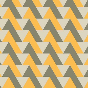 Wallpaper Geometric Yellow