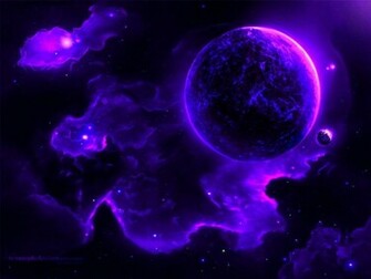 Purple Galaxy Wallpaper