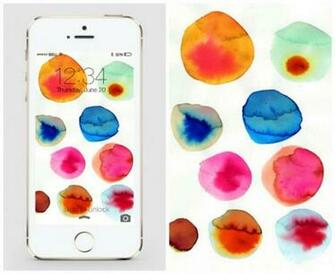 On A White Background From Artist Samantha Hahn Via Poppytalk