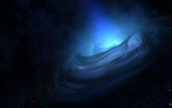 Free download Blue nebula wallpaper [1360x768] for your Desktop, Mobile