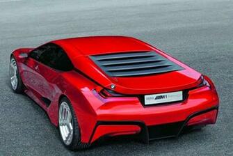 Image Caption Bmw M8 Rear Red Color Cool Photos