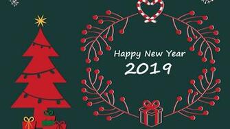 Happy New Year And Merry Christmas 1080p Laptop