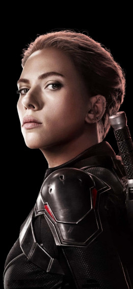 Black Widow iPhone Wallpaper