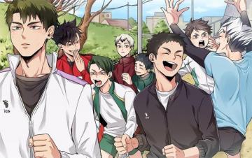 Captains Haikyuu Manga Fanart Anime