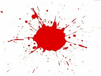 Medium Size Pre Red Paint Splatter