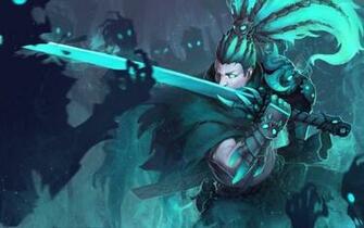 Yasuo Nether Blade Skin Art Click To