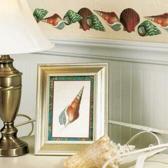 Wallies Anna Griffin Seashells Wallpaper Cutouts