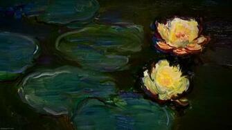 Claude Monet Water Lilies Wallpaper