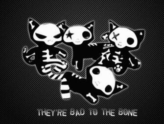 Original Wallpaper Bad To The Bone Minitokyo