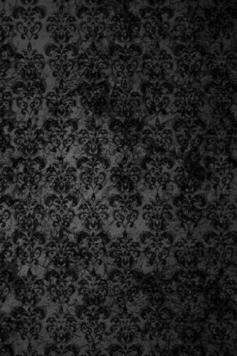 Black Floral Grunge iPhone 4s Wallpaper