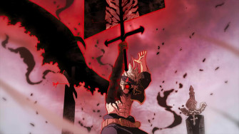Black Asta Demon Dweller Sword Clover Live Wallpaper