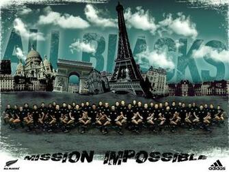 New Zealand All Black Rugby HD Background