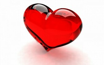 Red Love Heart Wallpaper Hearts Simple