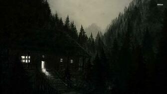 Spooky House Wallpaper World