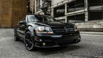 Dodge Avenger Blacktop Front HD Wallpaper