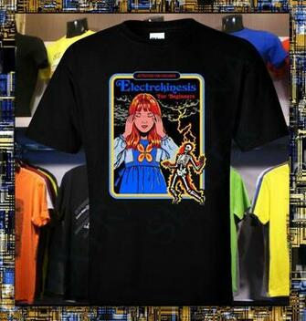 New Electrokinesis For Beginners Steven Rhodes Funny T Shirt S 3xl