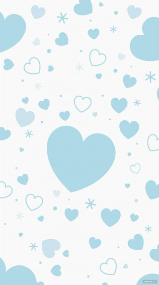 Blue Heart Wallpaper
