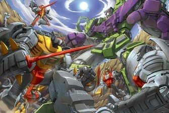 Transformers Matrix Wallpaper Dinobots G1 3d