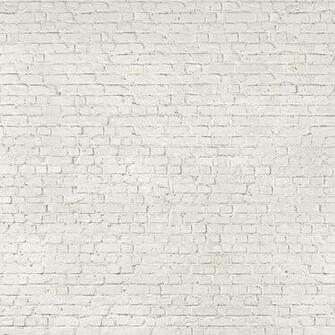 1wall Loft Style Distressed White Brick Effect Wallpaper Wall Mural By