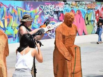 Chainsaw Artist Stacy Poitras Carves His Version Of The Deadly