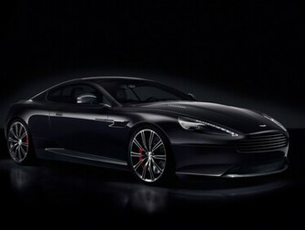 Aston Martin Vanquish Carbon Black Desktop Wallpaper