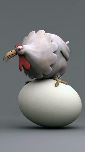 High Definition Mobile Phone Wallpaper HD Funny Chicken