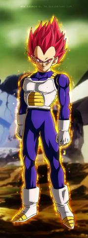 Vegeta God Red Youngjijiii Version By Sennin Gl