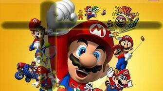 Super Mario Game Wallpaper HD Background