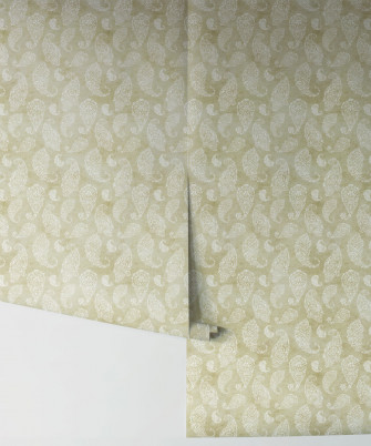 Paisley Wallpaper Rustic Designer Milton King Aus