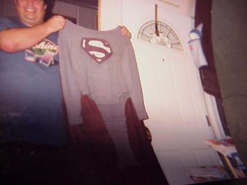 George Reeves Black And White Costume From Superman The