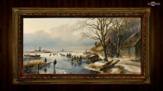 Andreas Schelfout Painting HD Wallpaper010